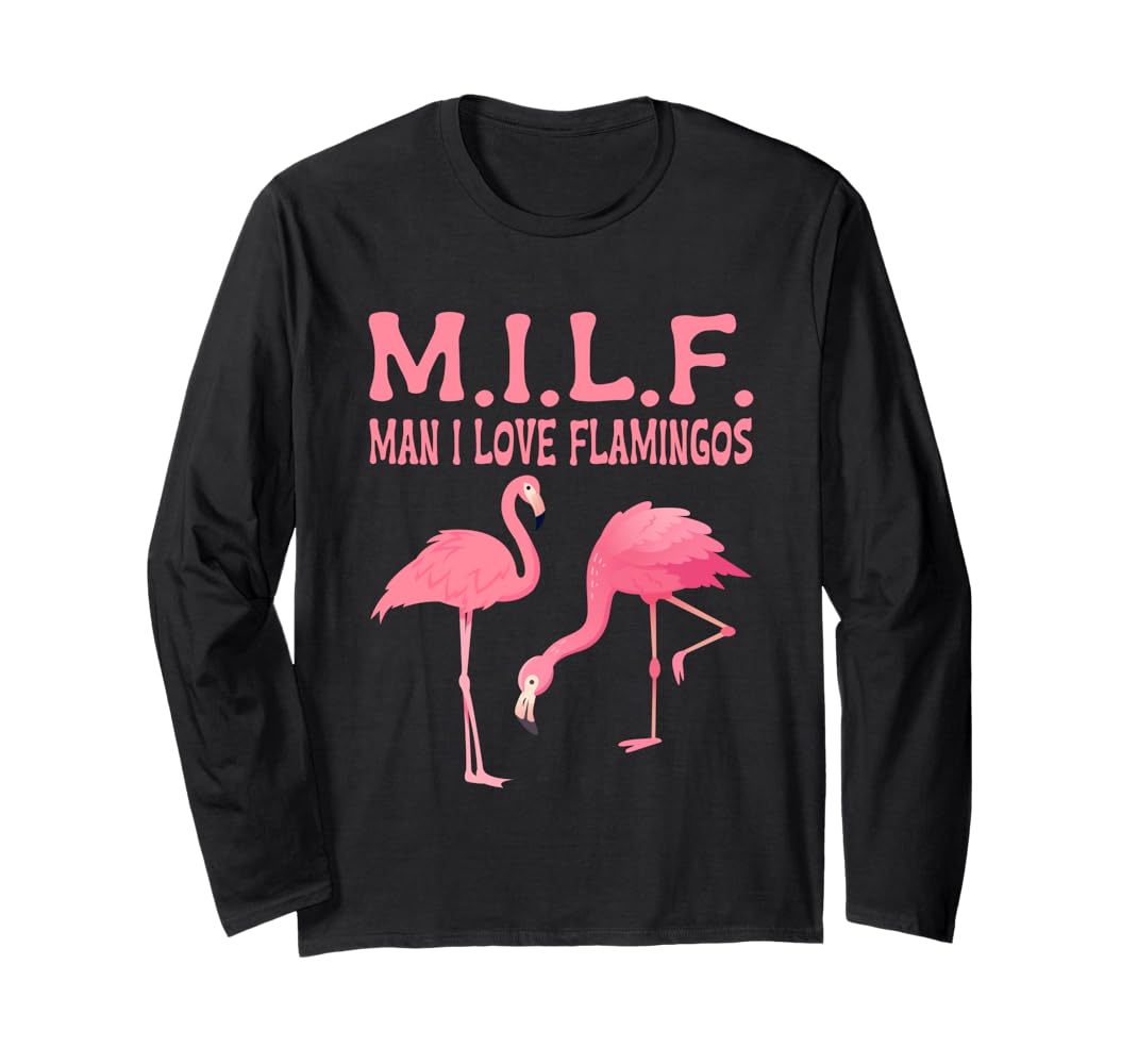 Amazon.com: M.I.L.F. Man I Love Flamingos Funny Flamingo